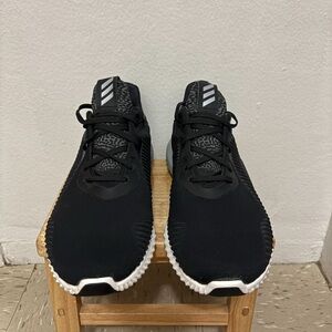 adidas Black and White Athletic Shoes